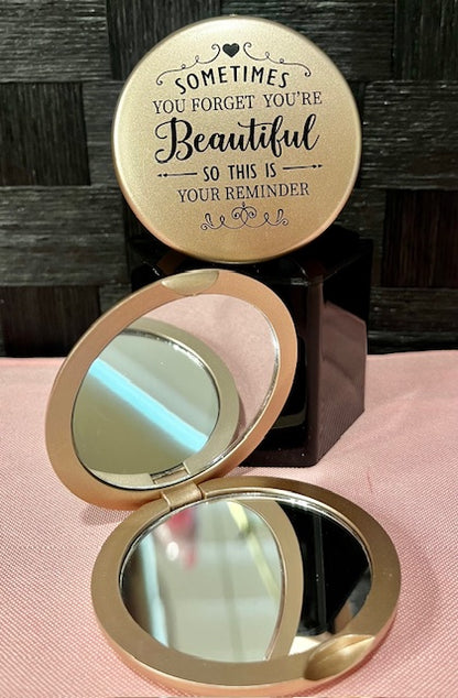 Beauty-Fly Compact Double-Sided Mirror