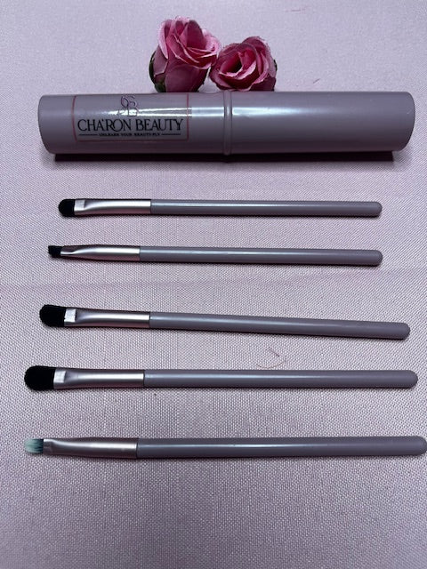 Charon Beauty Eyeshadow/ Eyebrow Brush Set