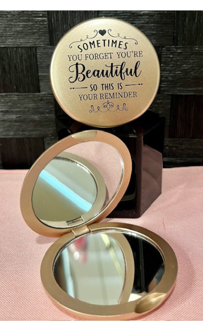 Beauty-Fly Compact Double-Sided Mirror